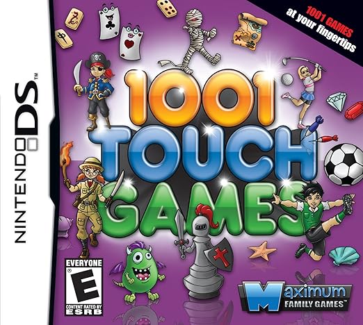 1001 Touch Games - (Loose) (Nintendo DS)