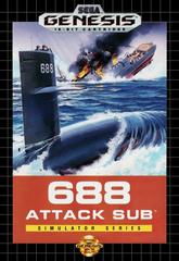 688 Attack Sub - (Loose) (Sega Genesis)