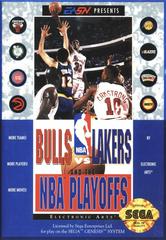 Bulls vs Lakers and the NBA Playoffs - (Loose) (Sega Genesis)