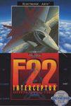 F-22 Interceptor - (Loose) (Sega Genesis)