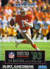 Sports Talk Football '93 Starring Joe Montana - (Loose) (Sega Genesis)