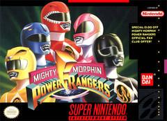 Mighty Morphin Power Rangers - (Loose) (Super Nintendo)