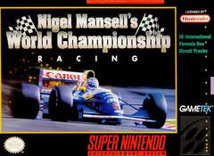 Nigel Mansell's World Championship Racing - (IB) (Super Nintendo)