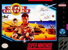 Super Conflict - (Loose) (Super Nintendo)