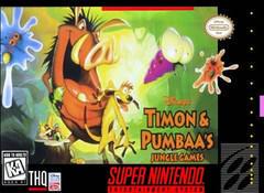 Timon and Pumbaa Jungle Games - (Loose) (Super Nintendo)