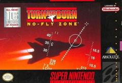 Turn and Burn No Fly Zone - (Loose) (Super Nintendo)