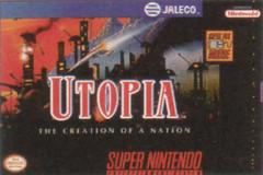 Utopia The Creation of a Nation - (Loose) (Super Nintendo)