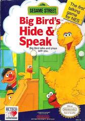 Sesame Street Big Bird's Hide and Speak - (Loose) (NES)