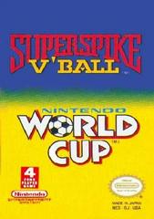 Super Spike Volleyball and World Cup Soccer - (Loose) (NES)