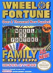 Wheel of Fortune Family Edition - (Loose) (NES)