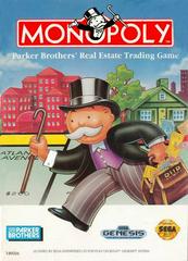 Monopoly [Cardboard Box] - (Loose) (Sega Genesis)