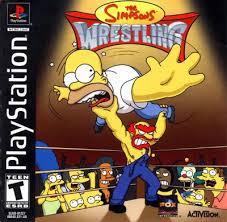 The Simpsons Wrestling - (IB) (Playstation)